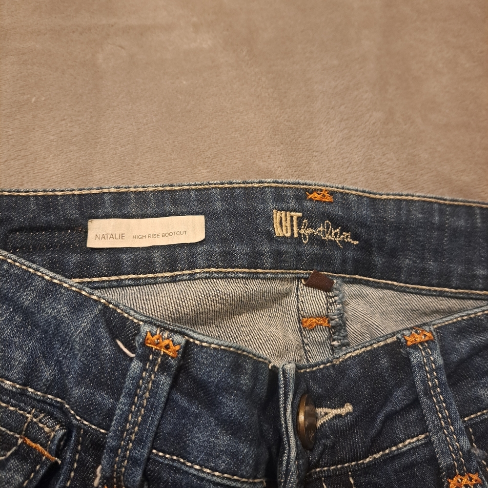 Kut from the kloth Natalie bootcut jeans Western size 4. - Picture 6 of 12